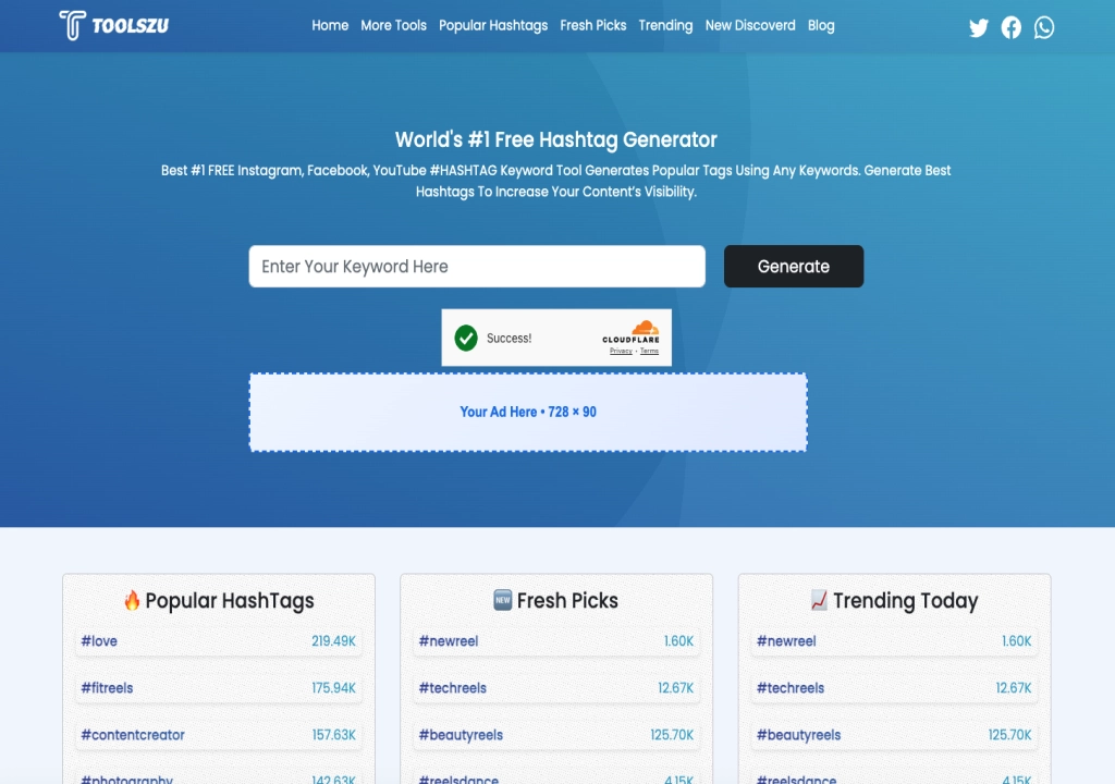 Header Banner Example