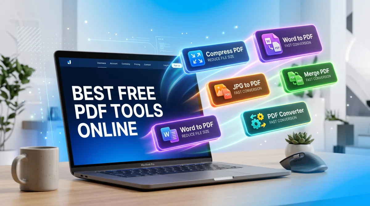 Best free online PDF tools for compressing and converting PDF files without signup