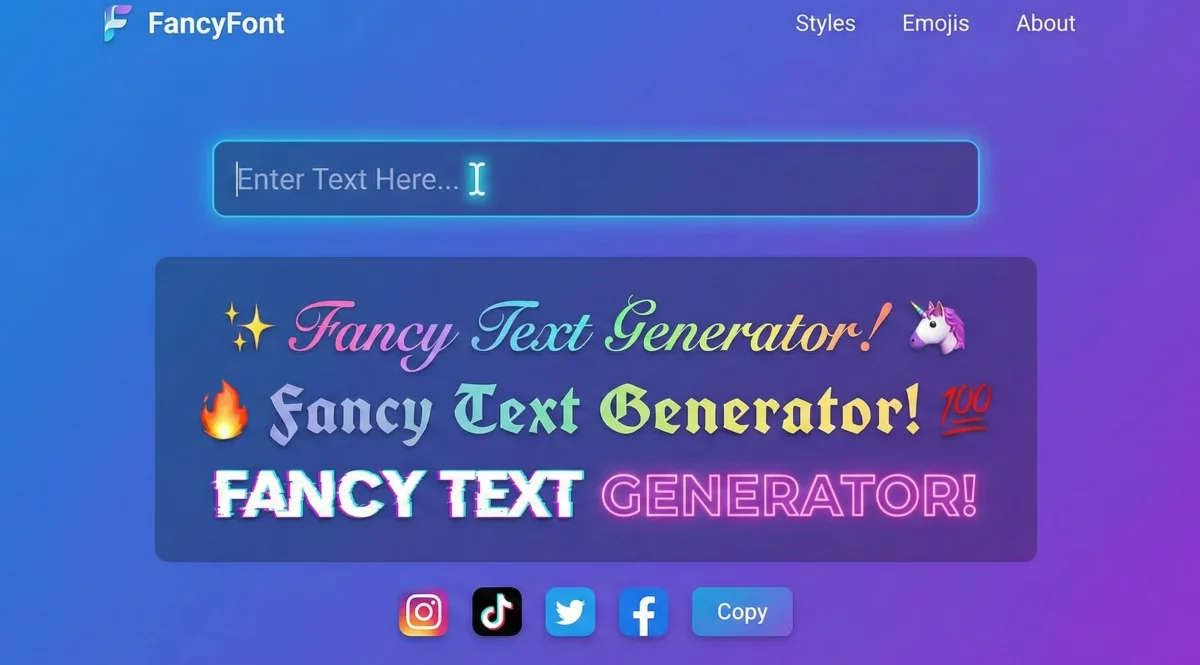 best free fancy text generators online