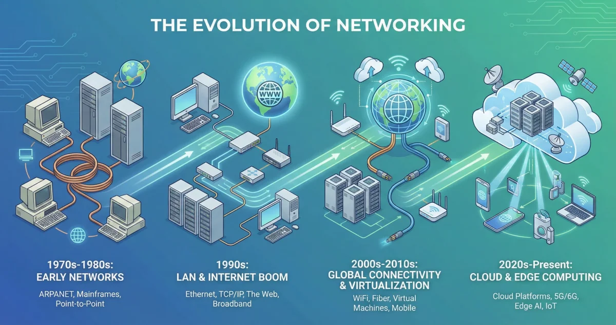  The History Of Networking Technology